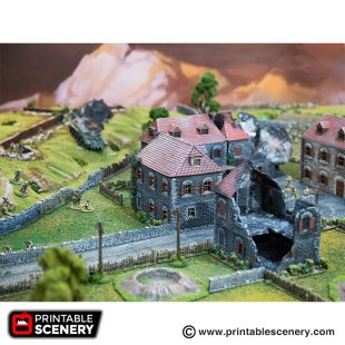 WWII Bundle - Printable Scenery