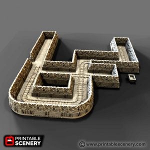 The Mines Combined Set - Printable Scenery