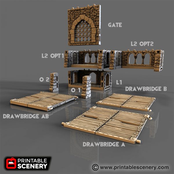 The Rampage Castle Printable