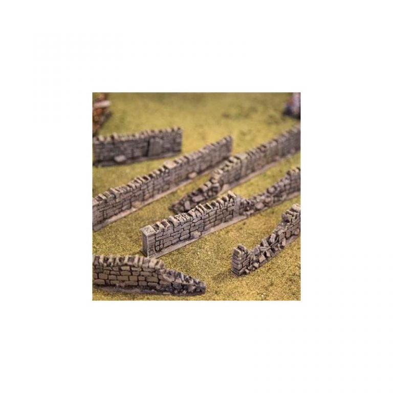 3D Printable Stone Wall Straight Pack