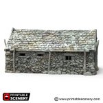 The Stone Barn - Printable Scenery