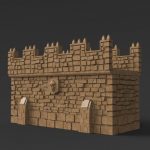 3D Printable Citadel Wall