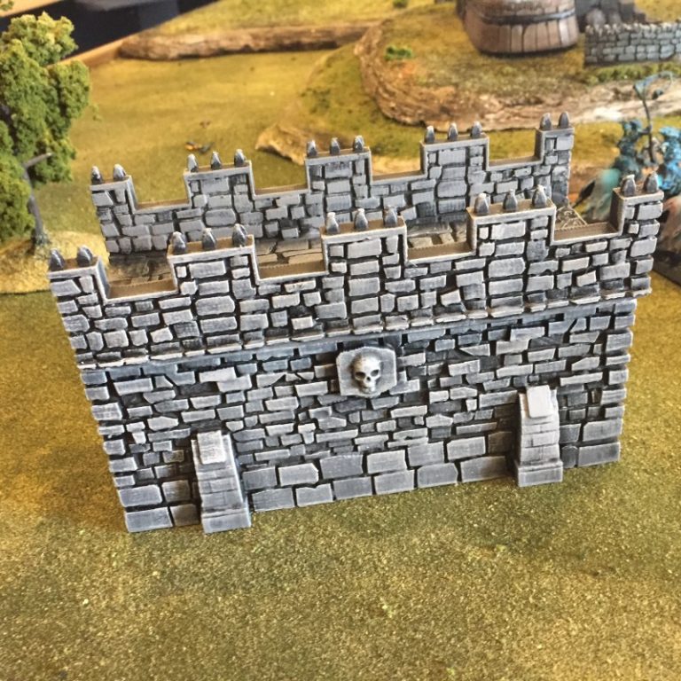 3D Printable Citadel Wall