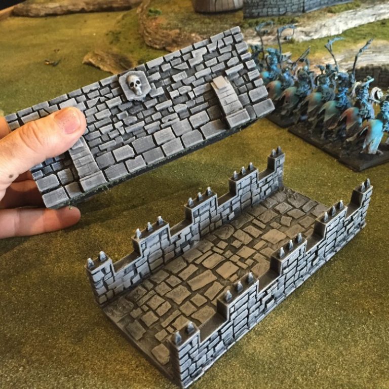3D Printable Citadel Wall
