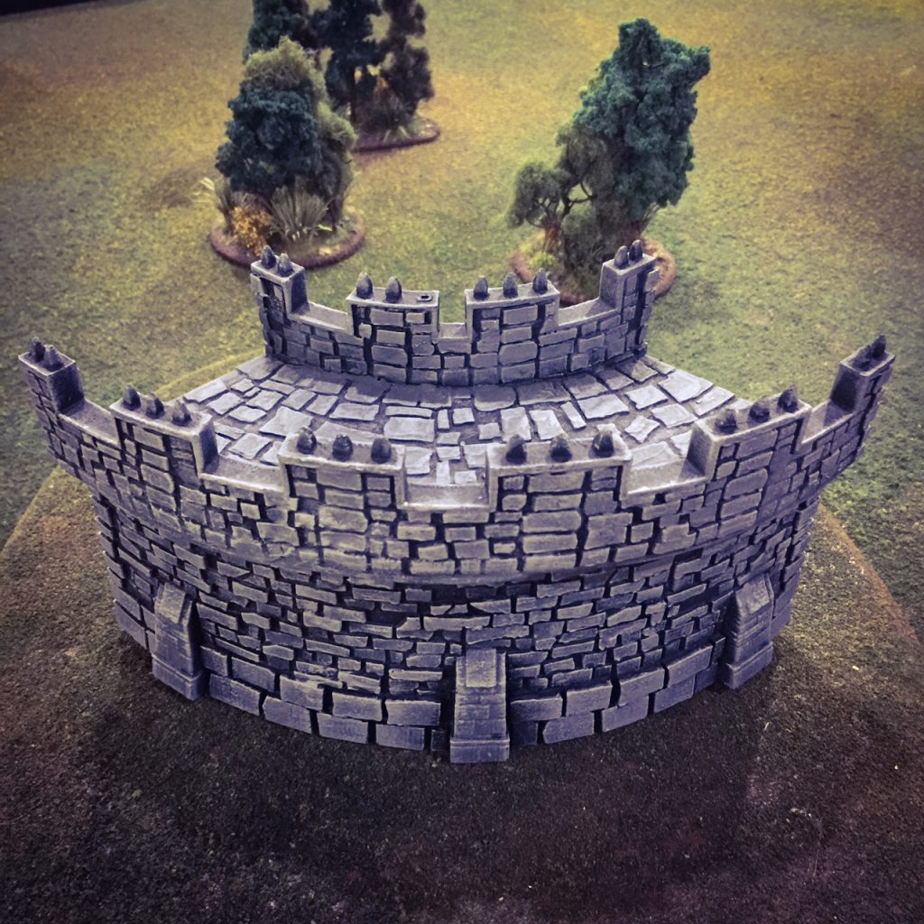 Winterdale in Ruins - Printable Scenery