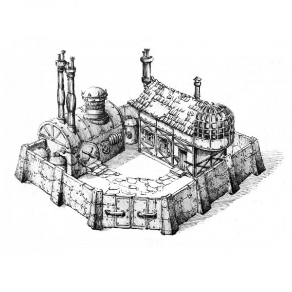 Steampunk Outpost - In Development
