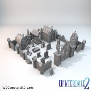 3D Printable Cemetery