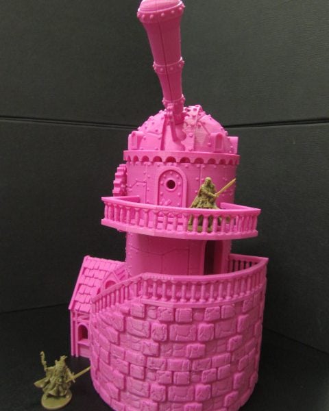 Observatory – Printable Scenery