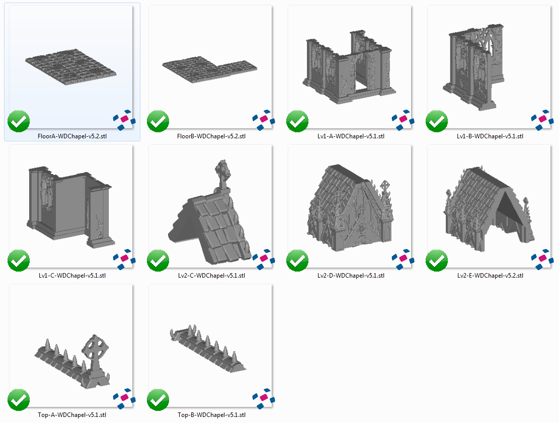 The Chapel – Printable Scenery