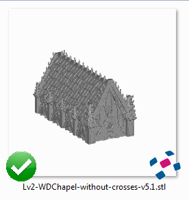 The Chapel – Printable Scenery