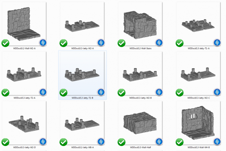 3D Printable Winterdale Docks 3D Printable Winterdale Docks