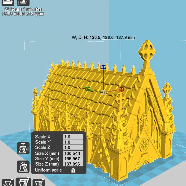 The Chapel – Printable Scenery