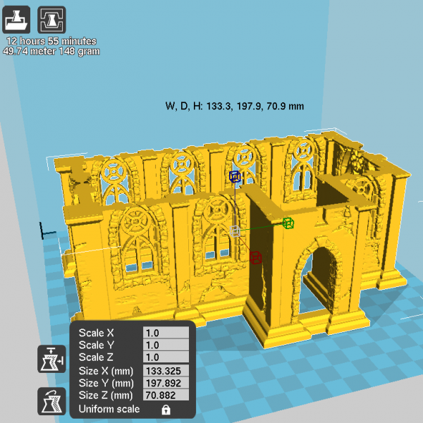 The Chapel – Printable Scenery