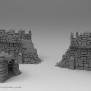 Winterdale in Ruins – Printable Scenery