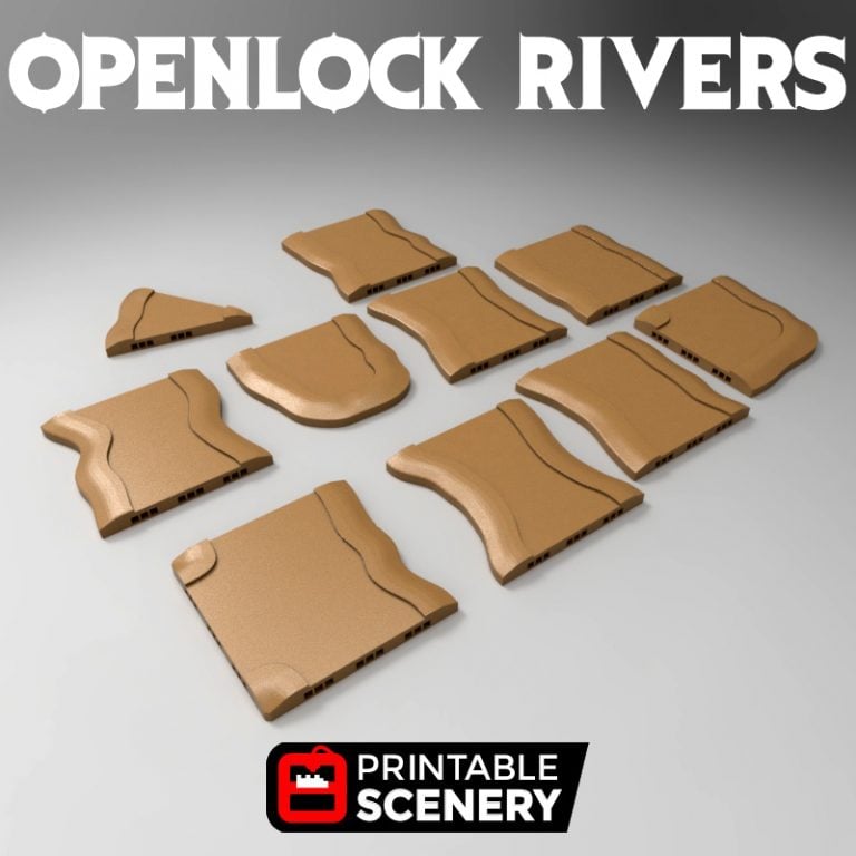 3D Printable The Rivers