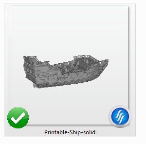 The Frigate – Printable Scenery