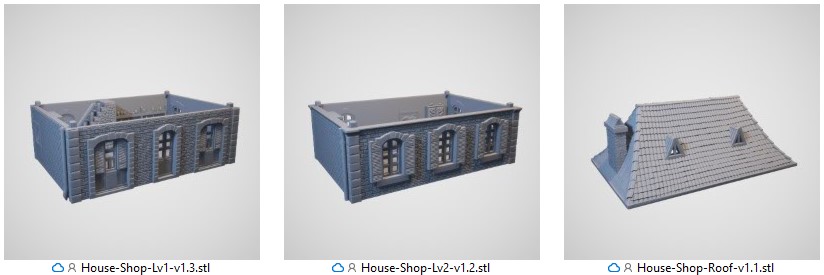 French House Shop 3d print file