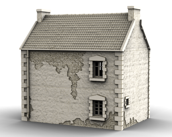 French Town House 3d print file