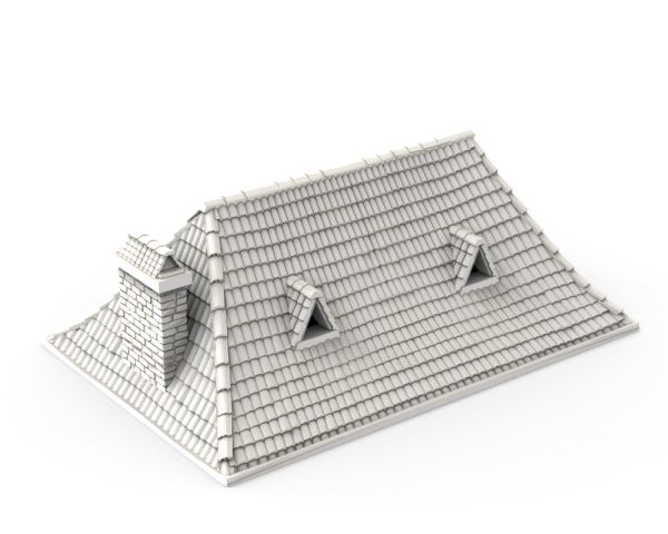 French house roof.255