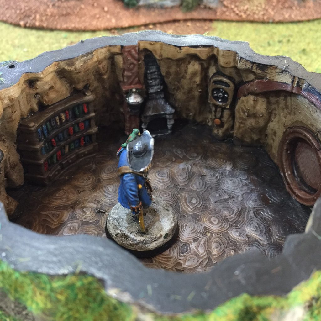 Halfling Hole - Printable Scenery