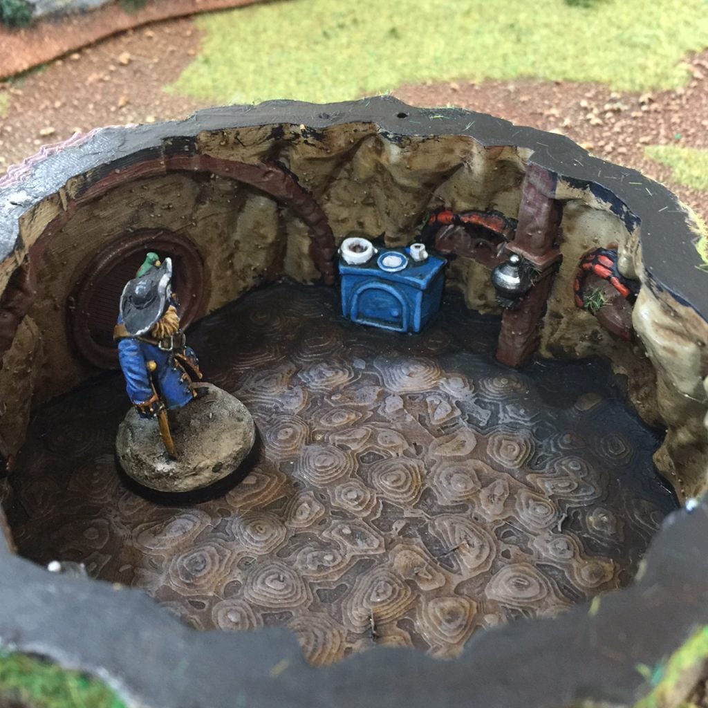 Halfling Hole - Printable Scenery