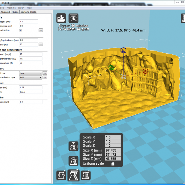 Halfling Hole – Printable Scenery