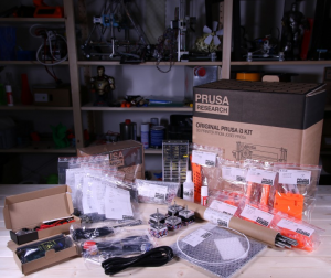 The Prusa i3 has a self-build kit version you can buy.