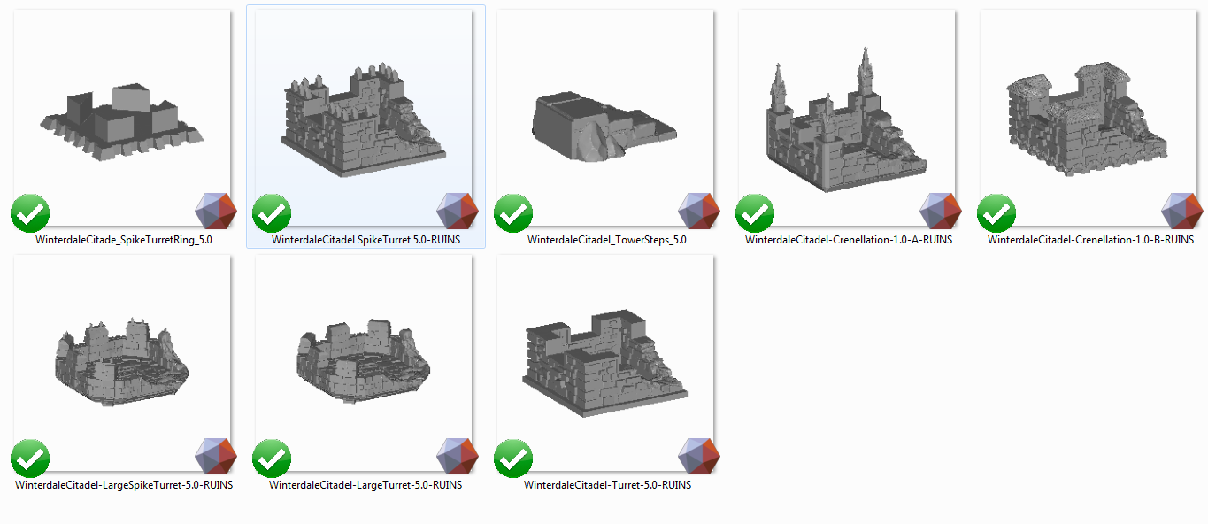 Winterdale in Ruins – Printable Scenery