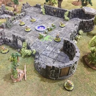 Rampage Ruin Walls - Printable Scenery