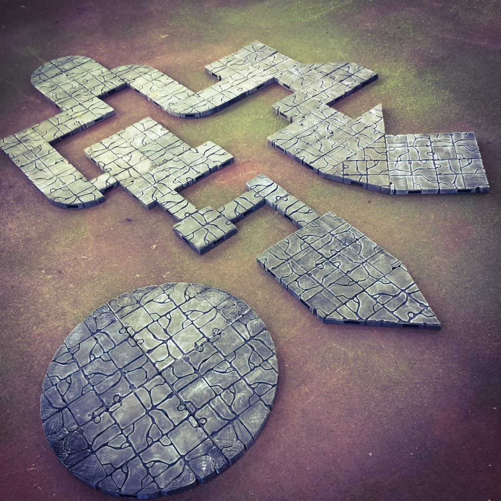 Stone Floors - Printable Scenery