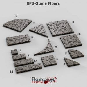 Stone Floors - Printable Scenery