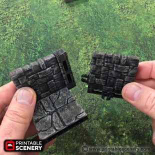 Rampage Base Pack - Printable Scenery