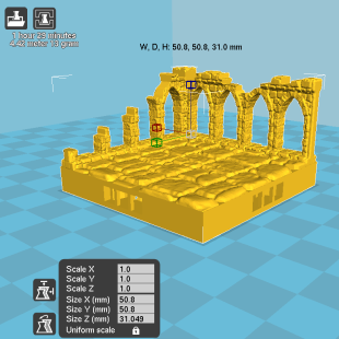 OpenLOCK Dock Ruins - Printable Scenery