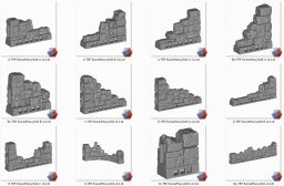 Rampage Ruin Walls - Printable Scenery