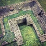 Rampage Sewer Walls - Printable Scenery