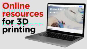 Online resources for 3d printing cover image