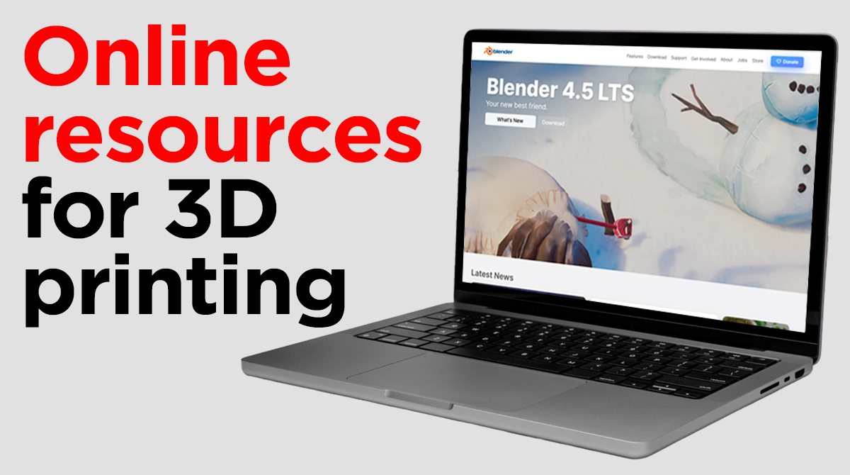 Online resources for 3d printing cover image