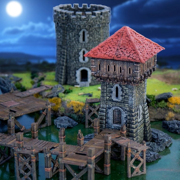 Rampage Castle trial pack - Printable Scenery