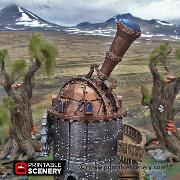 Winterdale Observatory Age of Sigmar Warhammer Frostgrave fantasy 3dprint