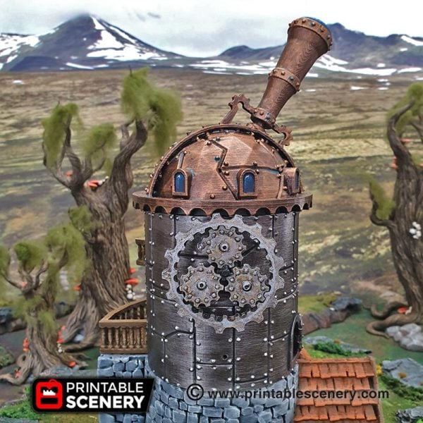 Winterdale Observatory Age of Sigmar Warhammer Frostgrave fantasy 3dprint