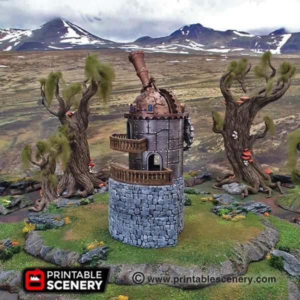 Winterdale Observatory Age of Sigmar Warhammer Frostgrave fantasy 3dprint