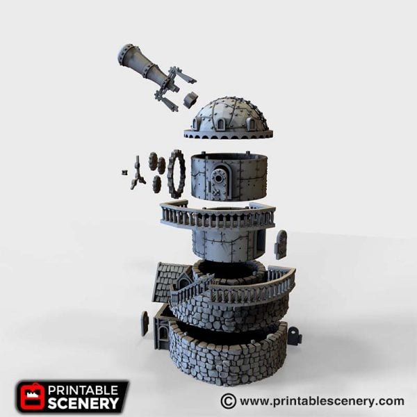 Winterdale Observatory Age of Sigmar Warhammer Frostgrave fantasy 3dprint