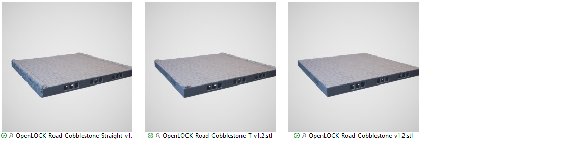 OpenLOCK Hex Layout Roads