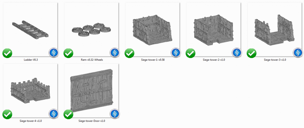 Siege Tower - Printable Scenery