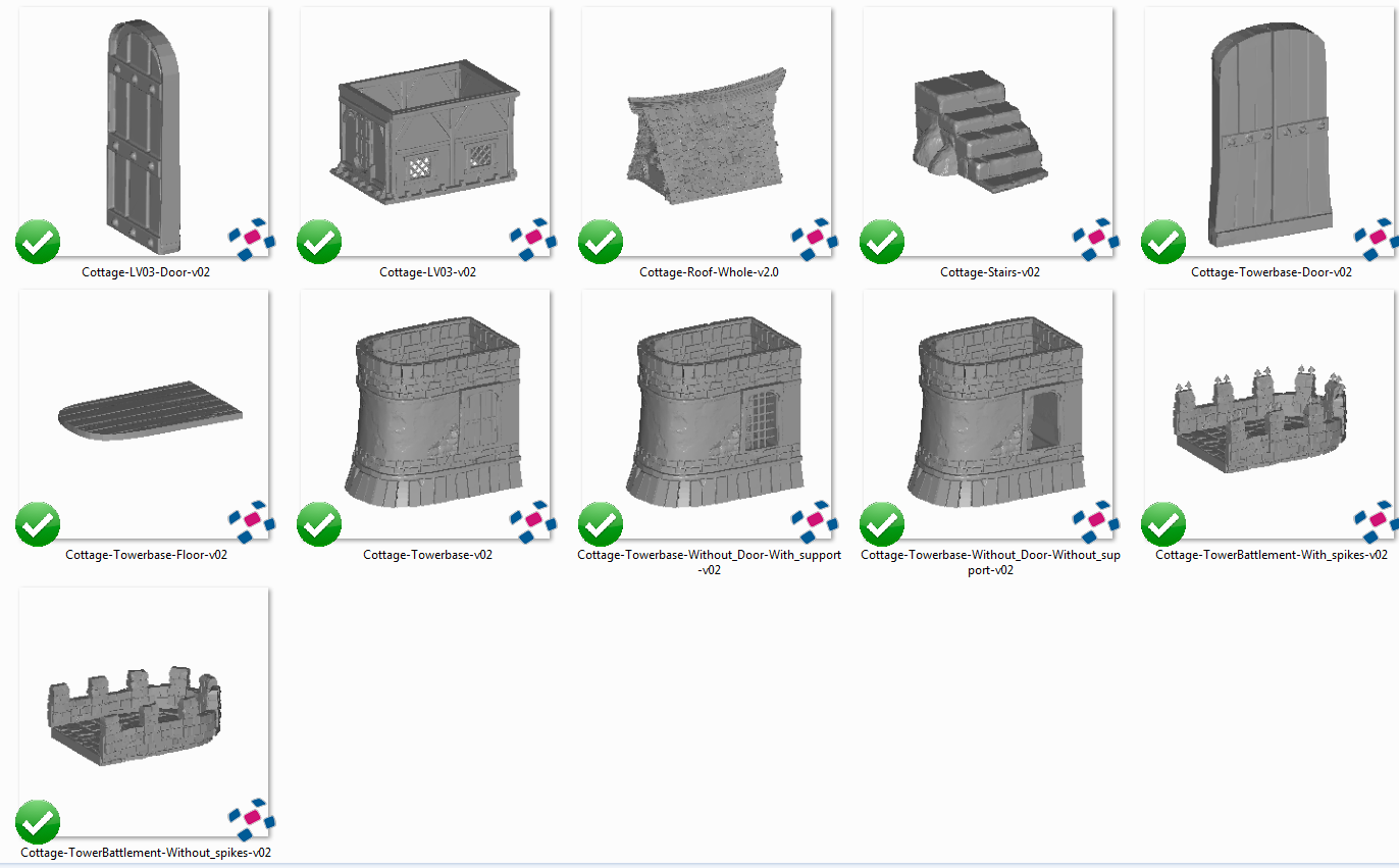 Winterdale War Cottage – Printable Scenery