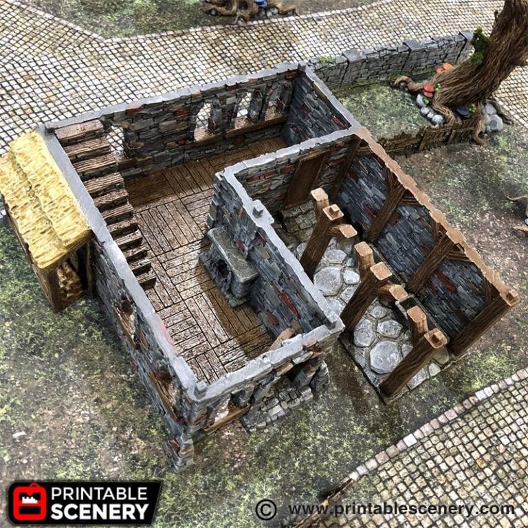 3D Printable Winterdale Tavern 3D Printable Winterdale Tavern