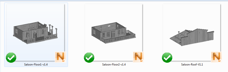 Saloon – Printable Scenery
