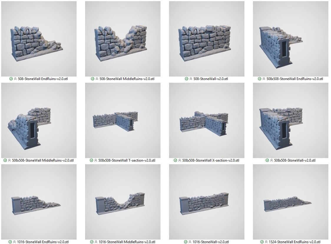 OpenLOCK Stone Walls R