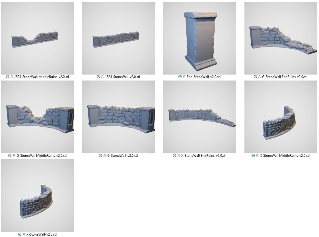 OpenLOCK Stone Walls R