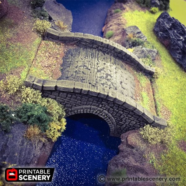 The Stone Barn - Printable Scenery